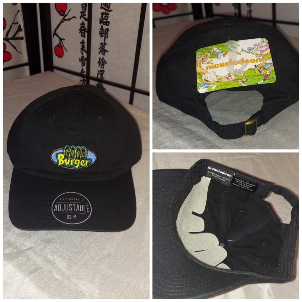 Nickelodeon Good Burger Black Kids Cap